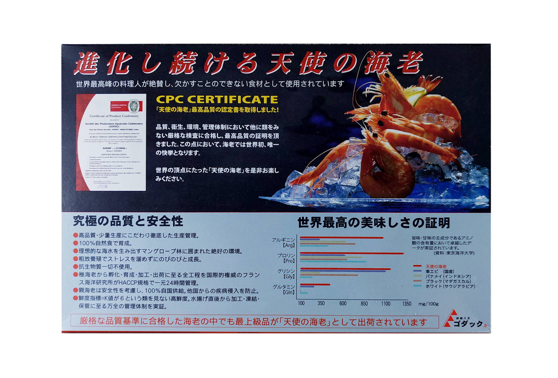 日本天使蝦刺身 31-40隻入 1kg (急凍)