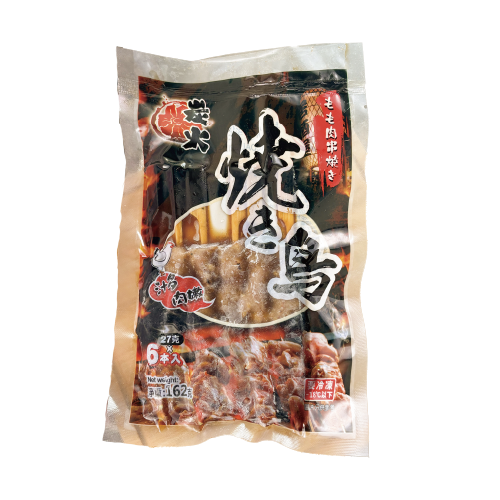 Chicken leg meat yakitori 6 pcs 162g