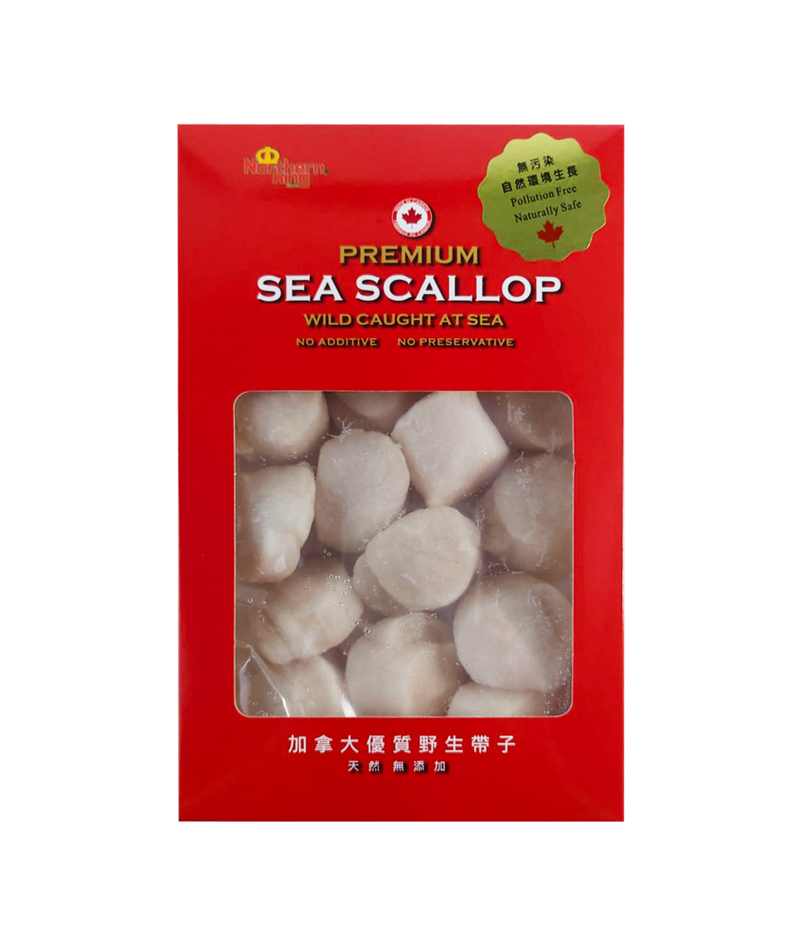 Wild-Caught Canadian Scallops 220g (Frozen)