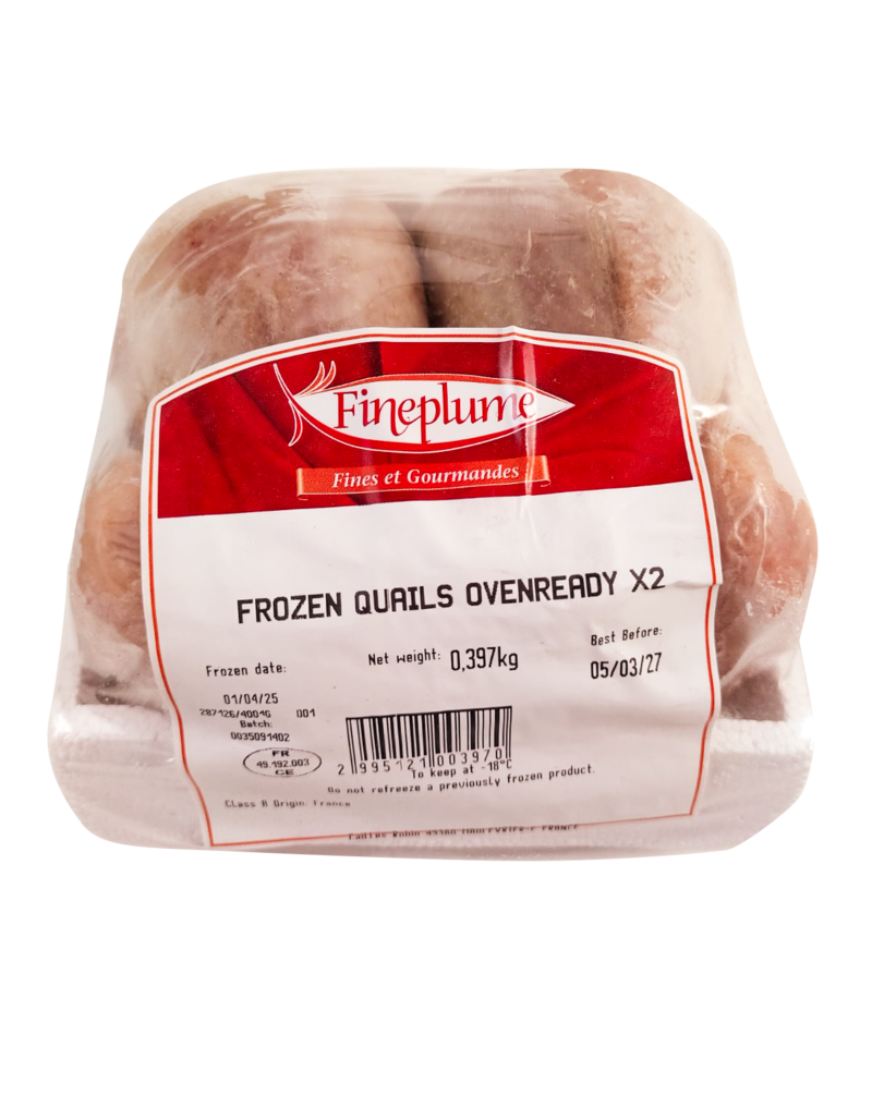 Savel - 法國鵪鶉 2隻入 (無添加激素) 360g