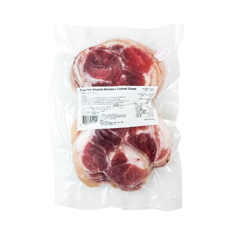 熟無骨咸豬手切片 300g (香港製造) (急凍)