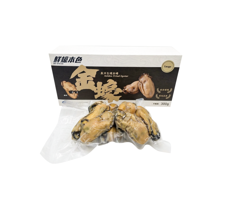 鮮蠔本色 - 生曬自家金蠔 L 12-15隻 300g (急凍) (門市限定)