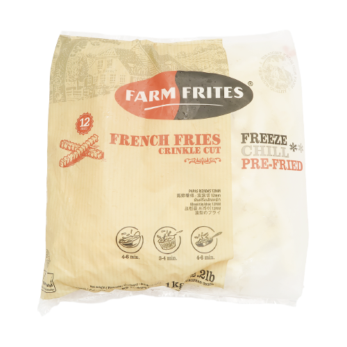 Farm Frites - 曲薯條 1kg (急凍)