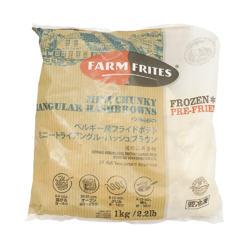 Farm Frites - 比利時三角薯餅 1kg (急凍)