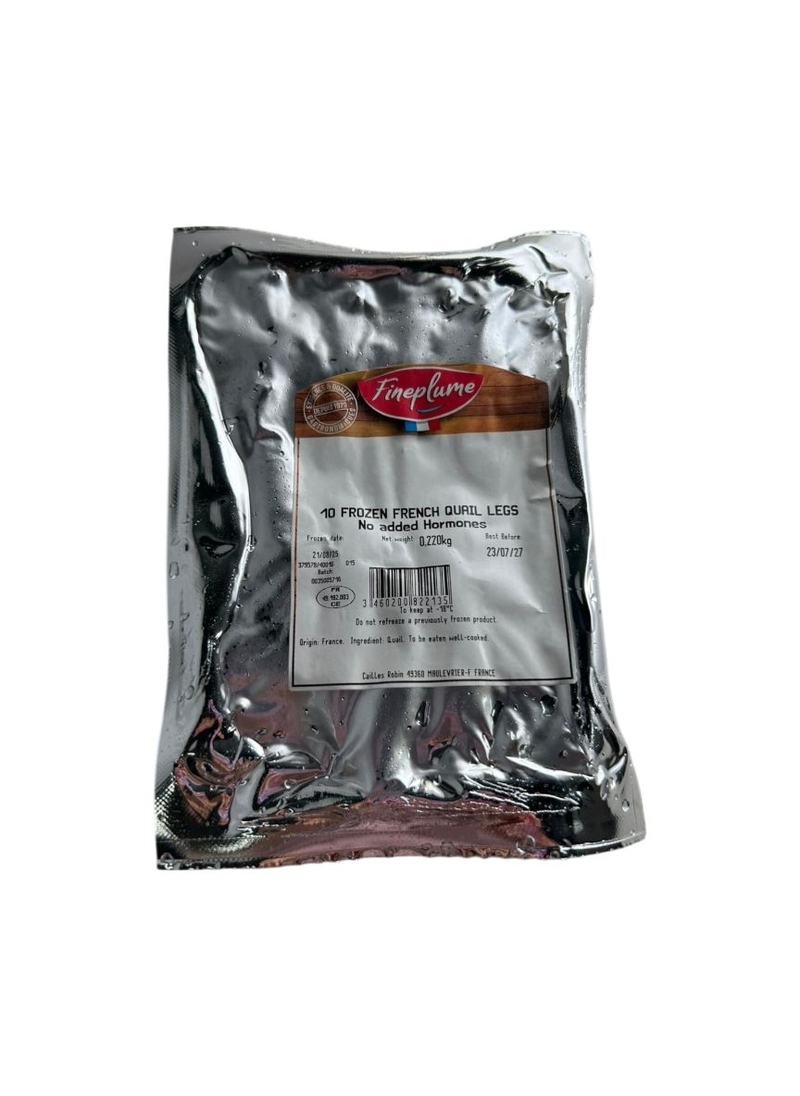 Fineplume - 法國鵪鶉髀 10隻入 220g (急凍) (門市限定)