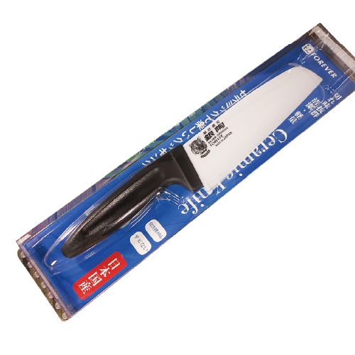 Ceramic Cutting Vegetables Kitchen Knife Black Handle