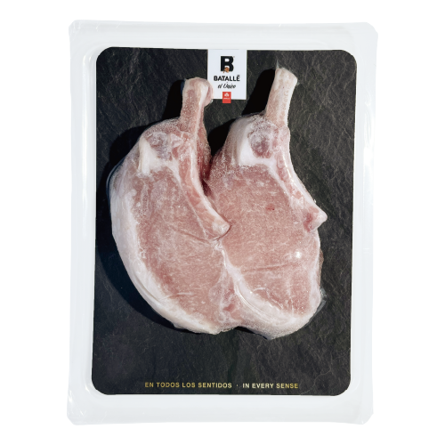 BATALLE - 西班牙100%純種杜洛克黑豚 法式豬鞍 2塊
