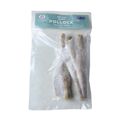 美國阿拉斯加 狹鱈魚柳 (有皮)300g