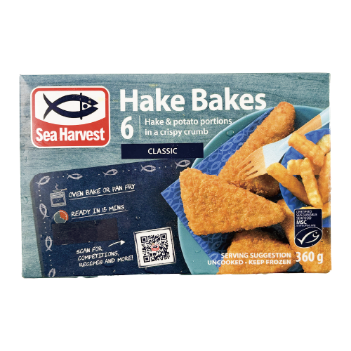 SEA HARVEST - 炸鱈魚塊 6件入 360g