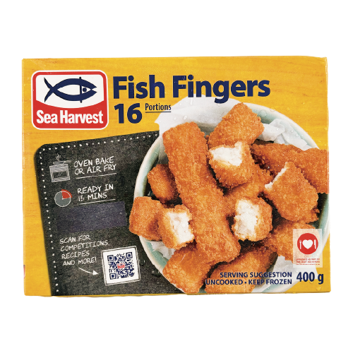 SEA HARVEST - 炸魚手指 16件入 400g