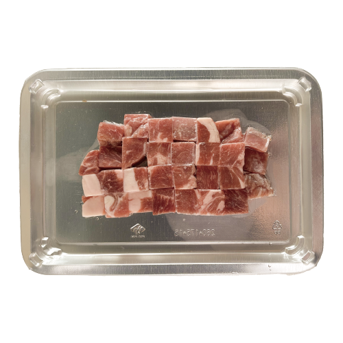 優質草飼一口羊肉粒 (銀色碟) 200g