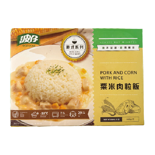 Eat East - Pork And Corn With Rice 340g