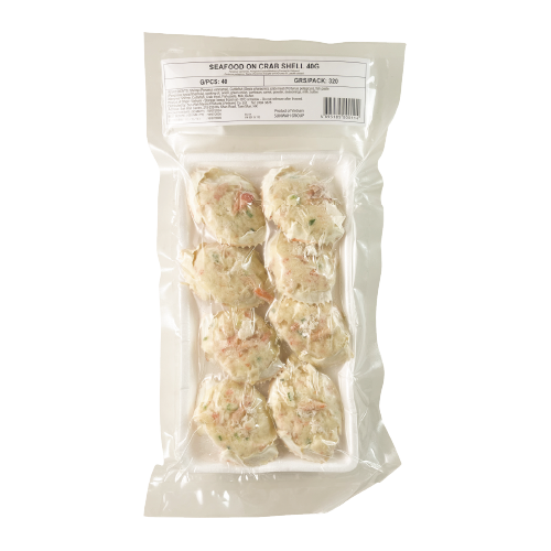 蒜蓉蟹肉釀蟹蓋 8個入 320g