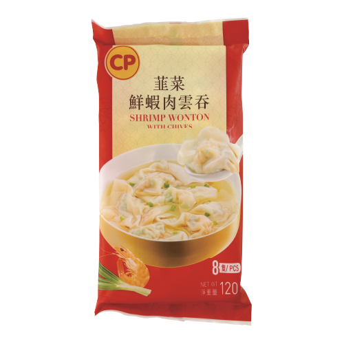 CP - Shrimp Wonton With Chives 8pcs 120g