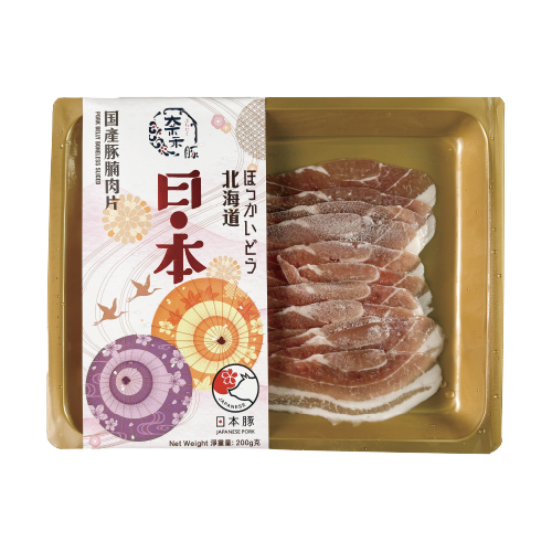 北海道奈禾豚腩肉片 200g (急凍)