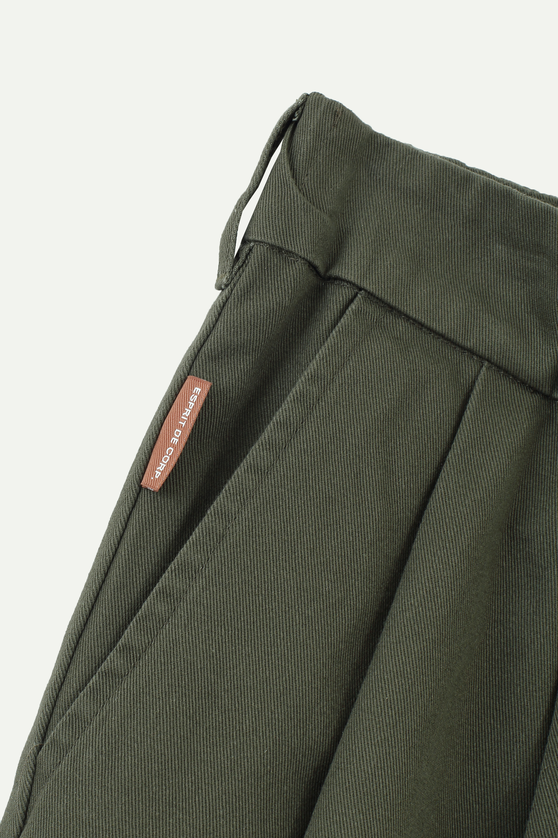 Relaxed Wide-Leg Trousers