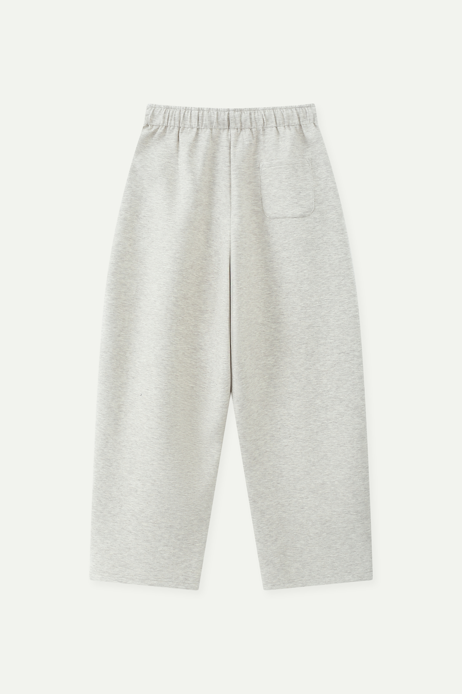 Contrast Drawstring Wide-Leg Sweatpants