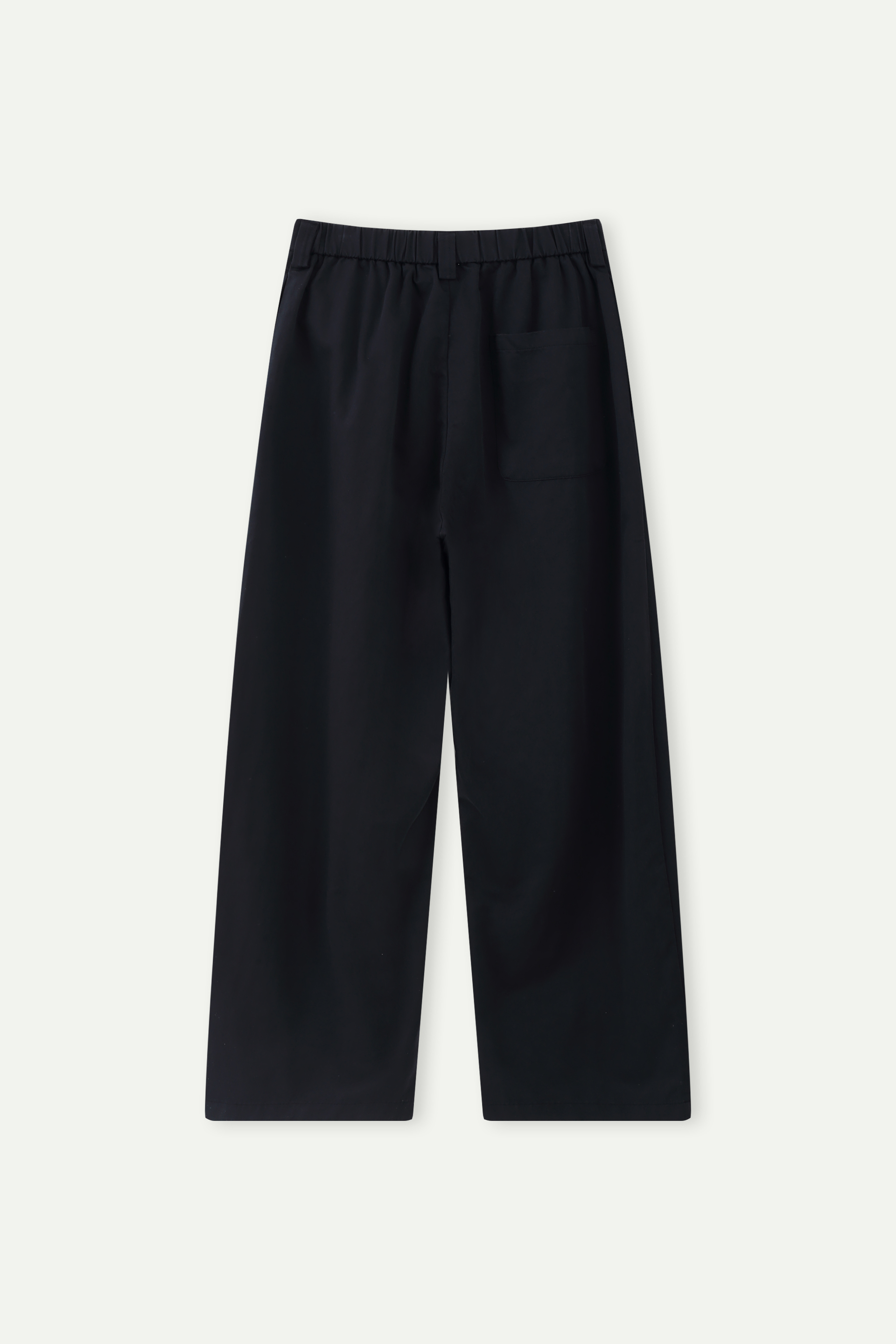 High-Waisted Wide-Leg Lantern Trousers