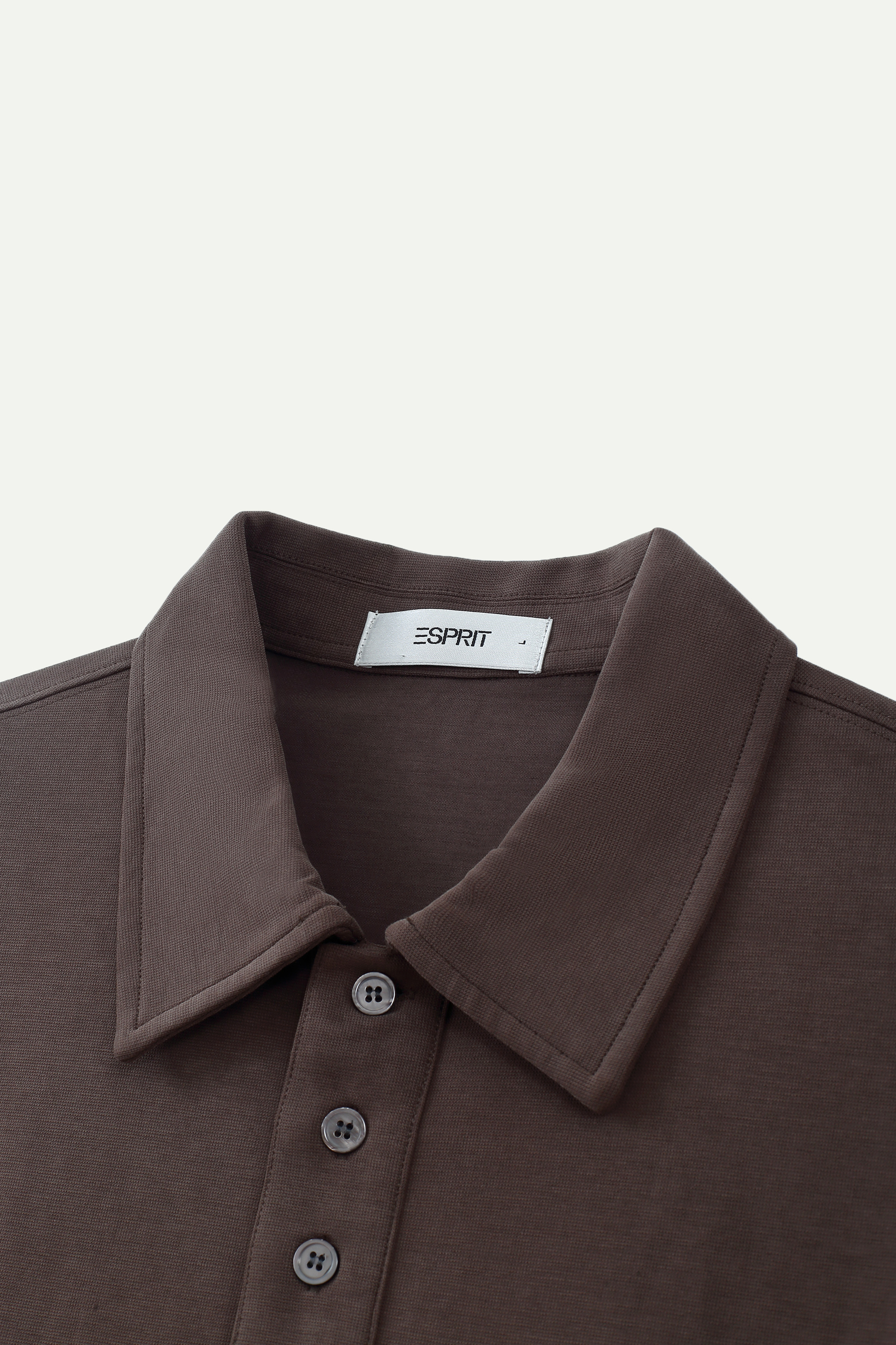 Relaxed Fit Drop-Shoulder Polo Shirt