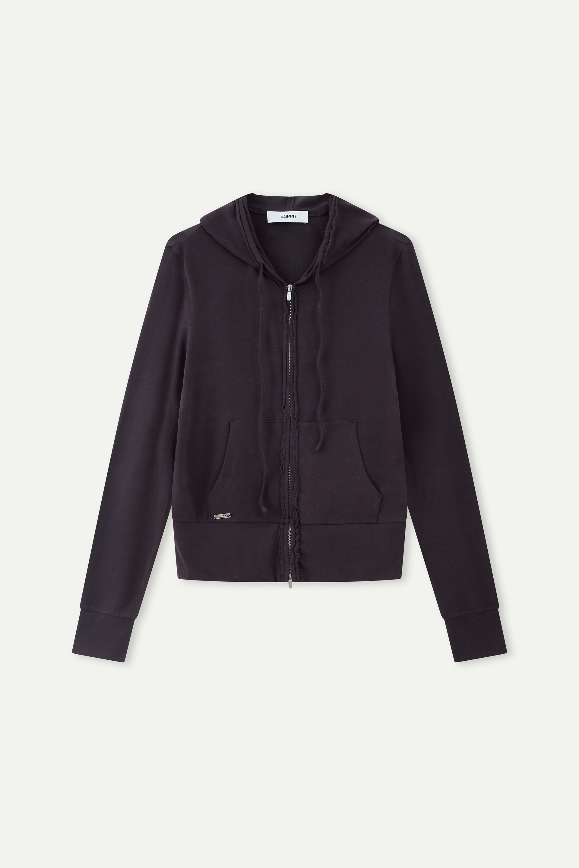 Zip‑Up Hooded Jacket