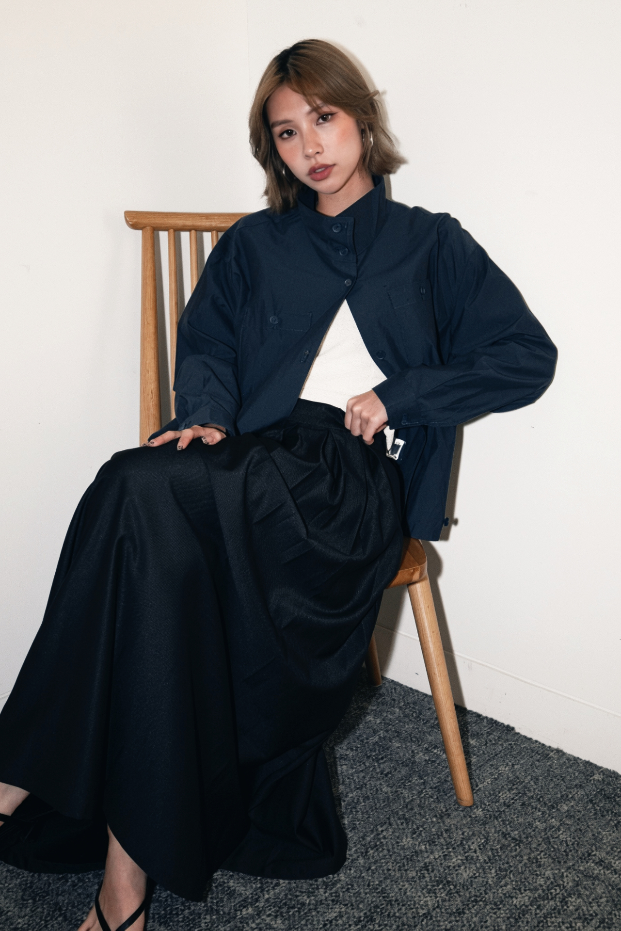 Oversized Utility Shirt Jacket