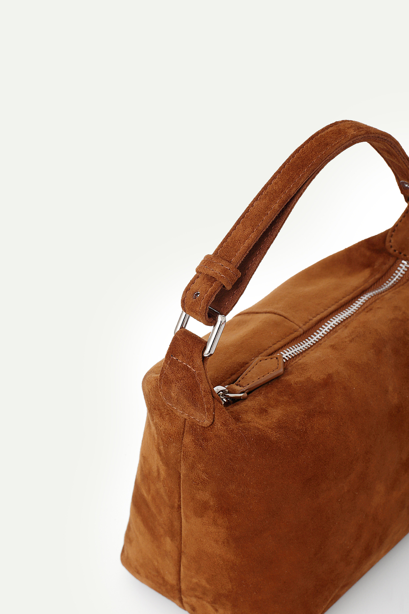 Suede Shoulder Bag