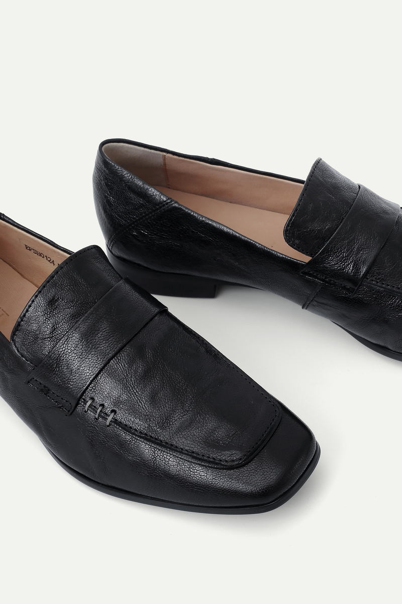 Leather Penny Loafers