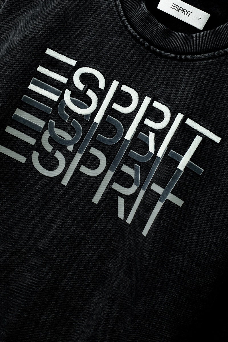 Overlapped Logo Sweater