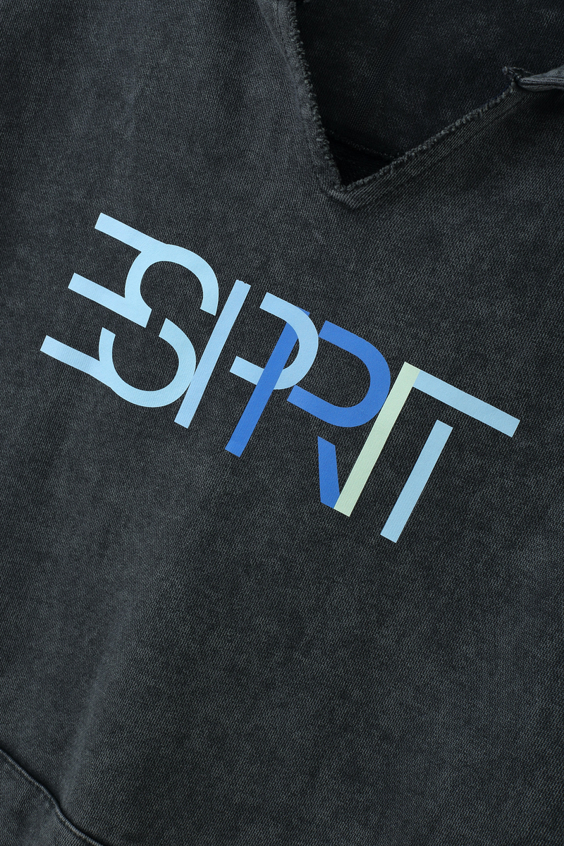 Oversized V-neck Hoodie