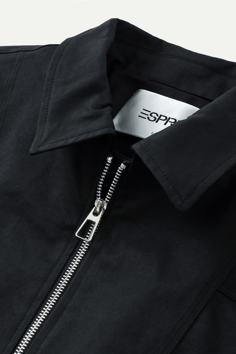 Collar Zip-Up Jacket