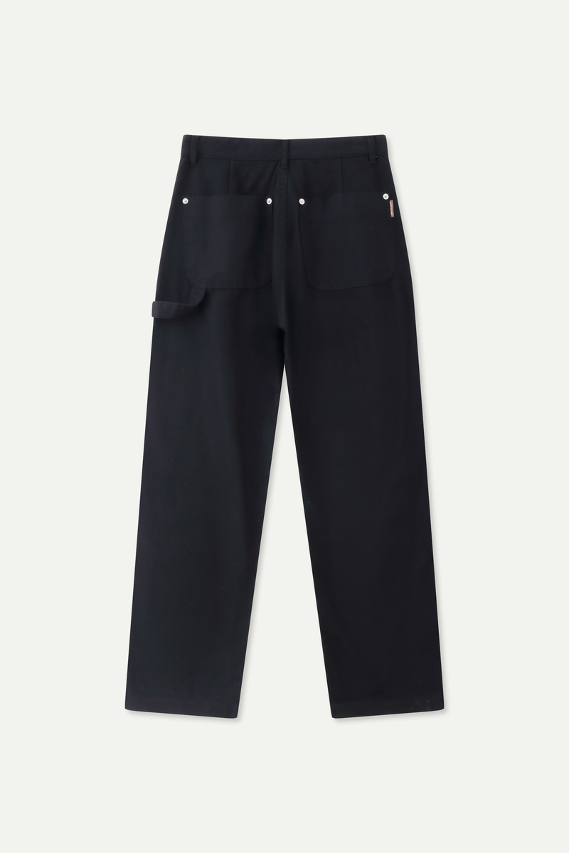 Straight-Leg Tailored Pants