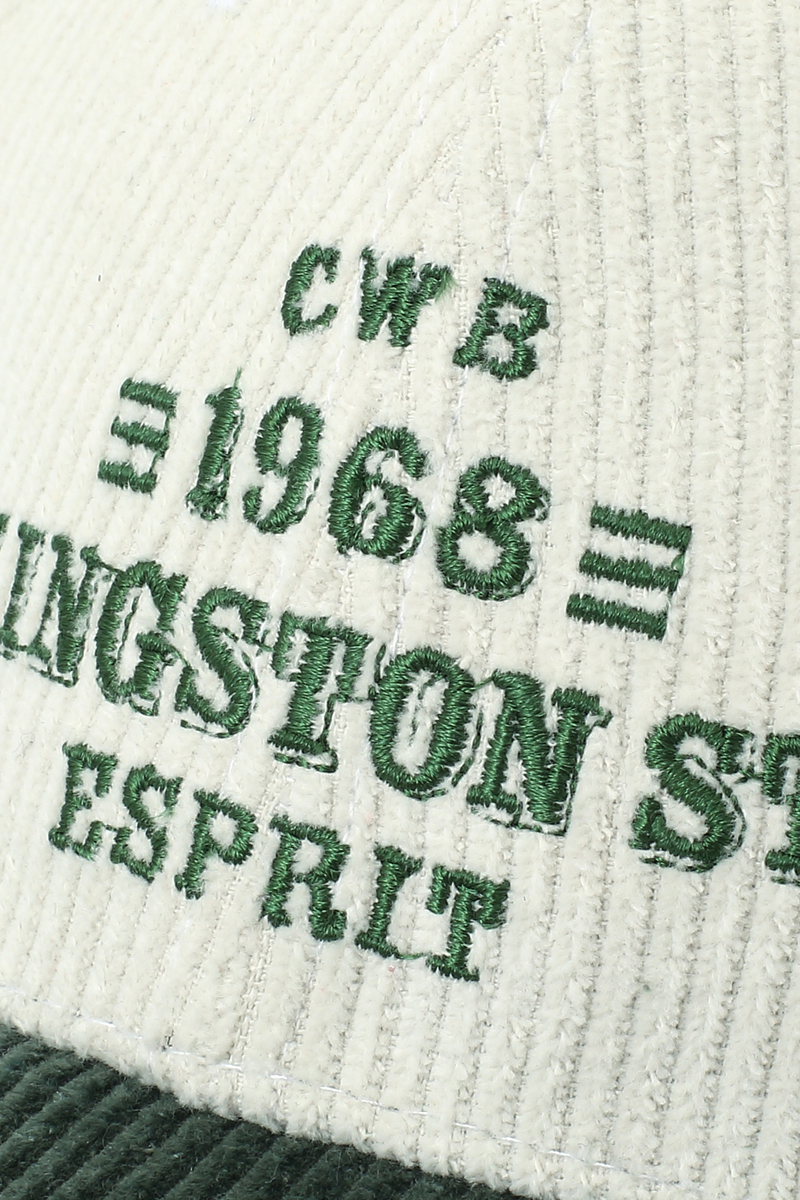 燈芯絨學院風帽 - Kingston Street（UNISEX）