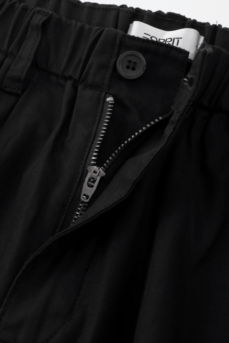 Wide-Leg Cropped Trousers