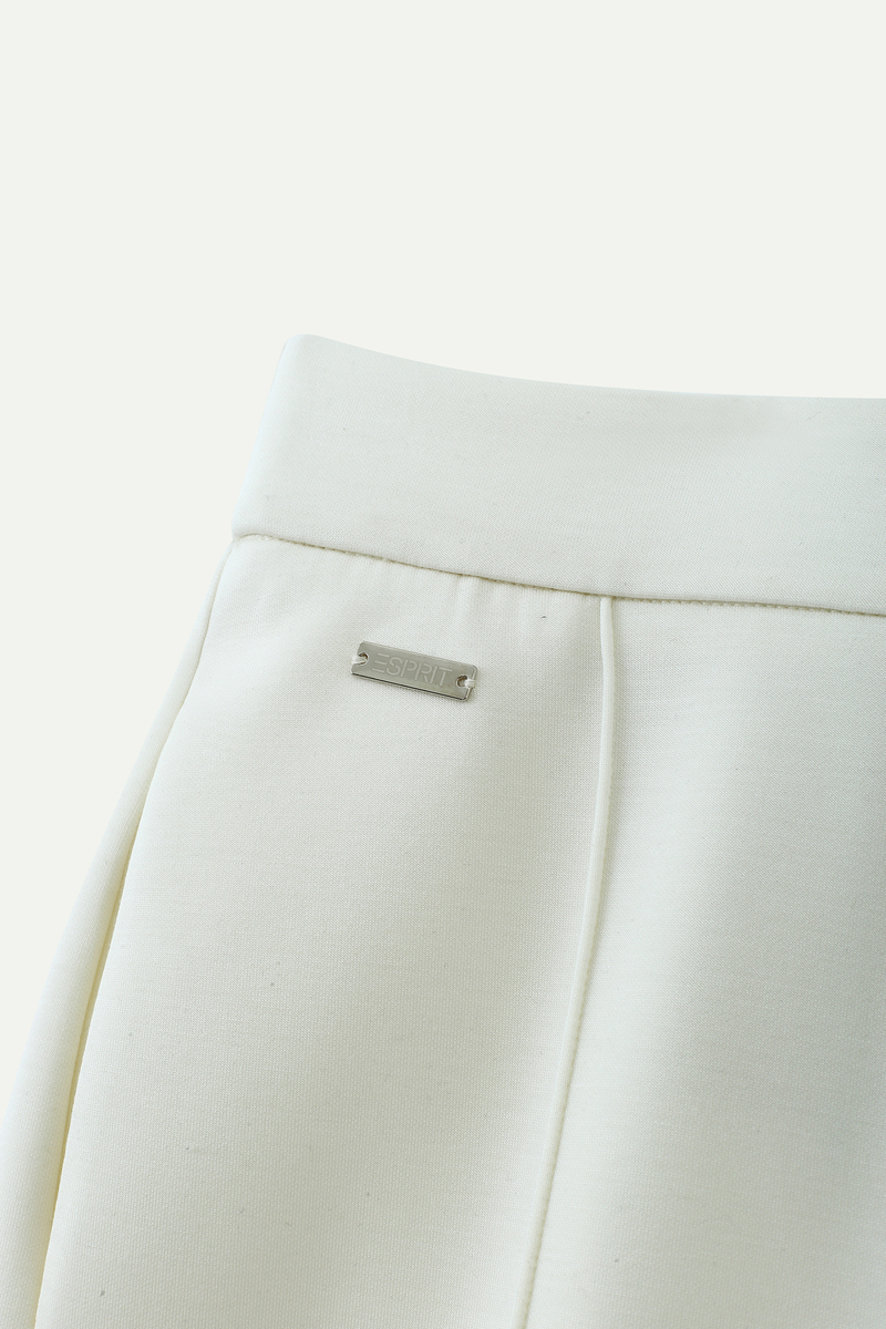 High-Waisted Wide-Leg Trousers