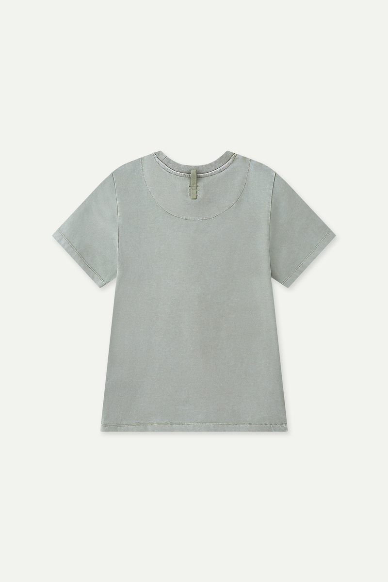 Acid Wash Mini Logo T-Shirt