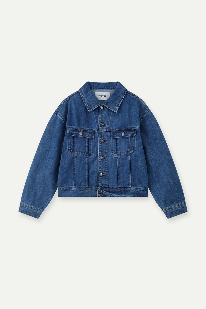 Cropped Denim Jacket