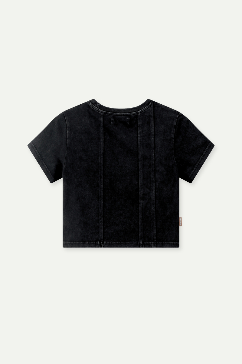 Cropped Esprit Logo T-Shirt