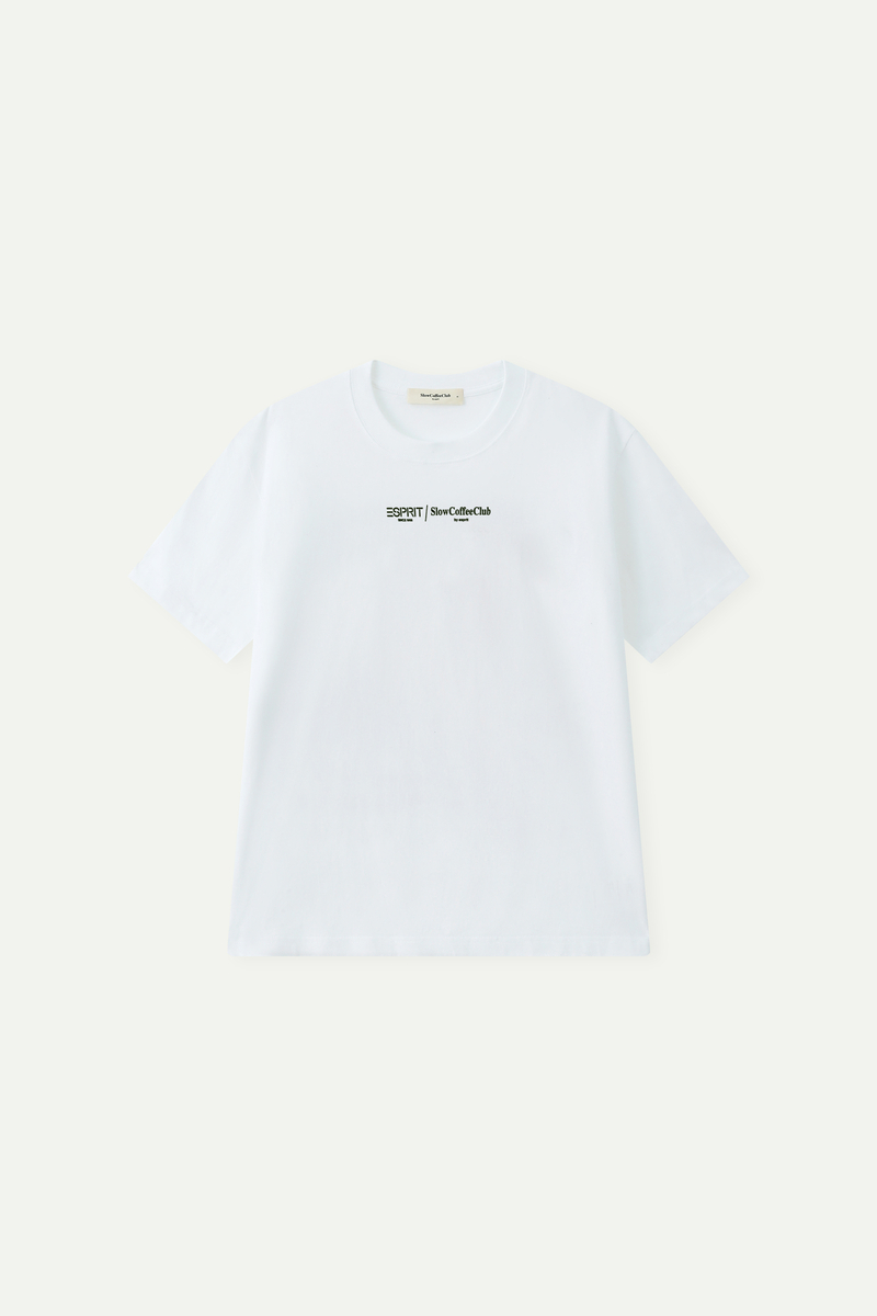 Slow Coffee Club Chinese Graphic Short‑Sleeve T‑Shirt
