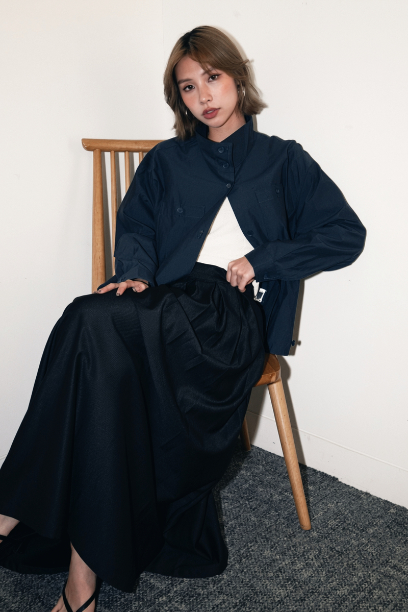 Oversized Utility Shirt Jacket