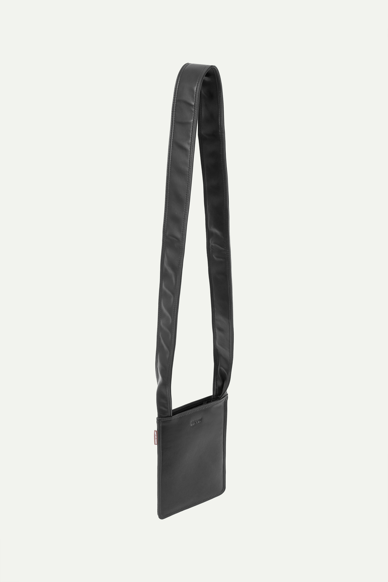 Faux Leather Phone Crossbody Bag