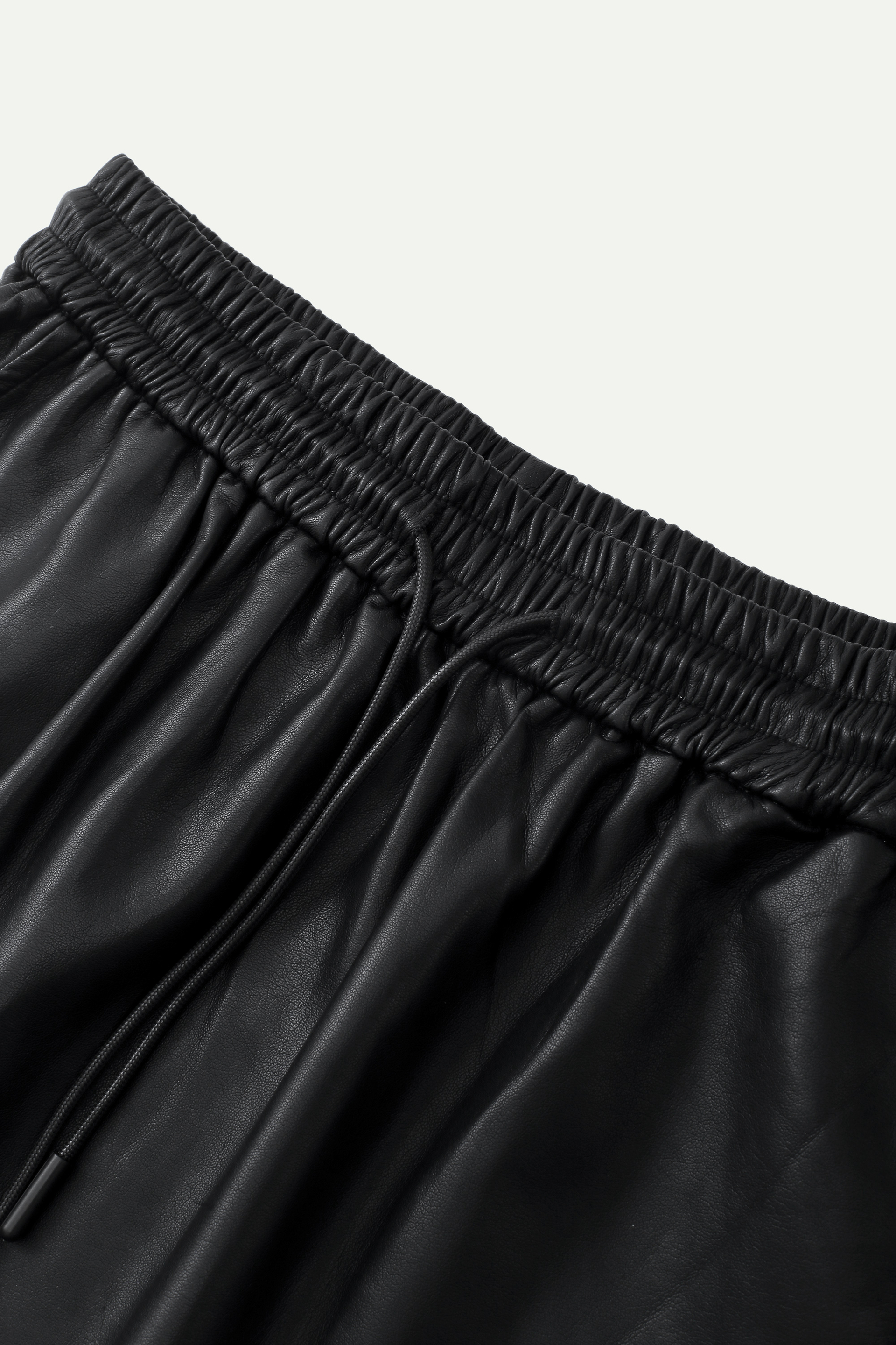 Faux Leather Midi Skirt