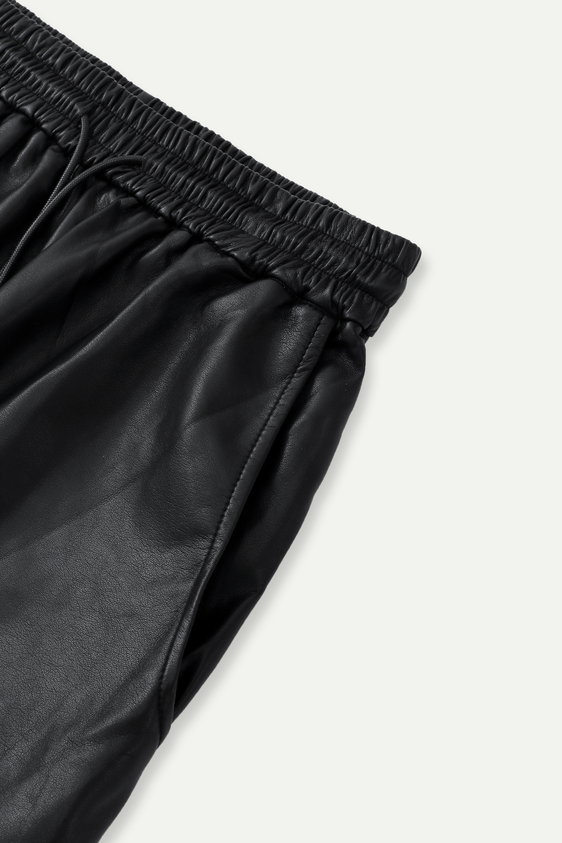 Faux Leather Midi Skirt