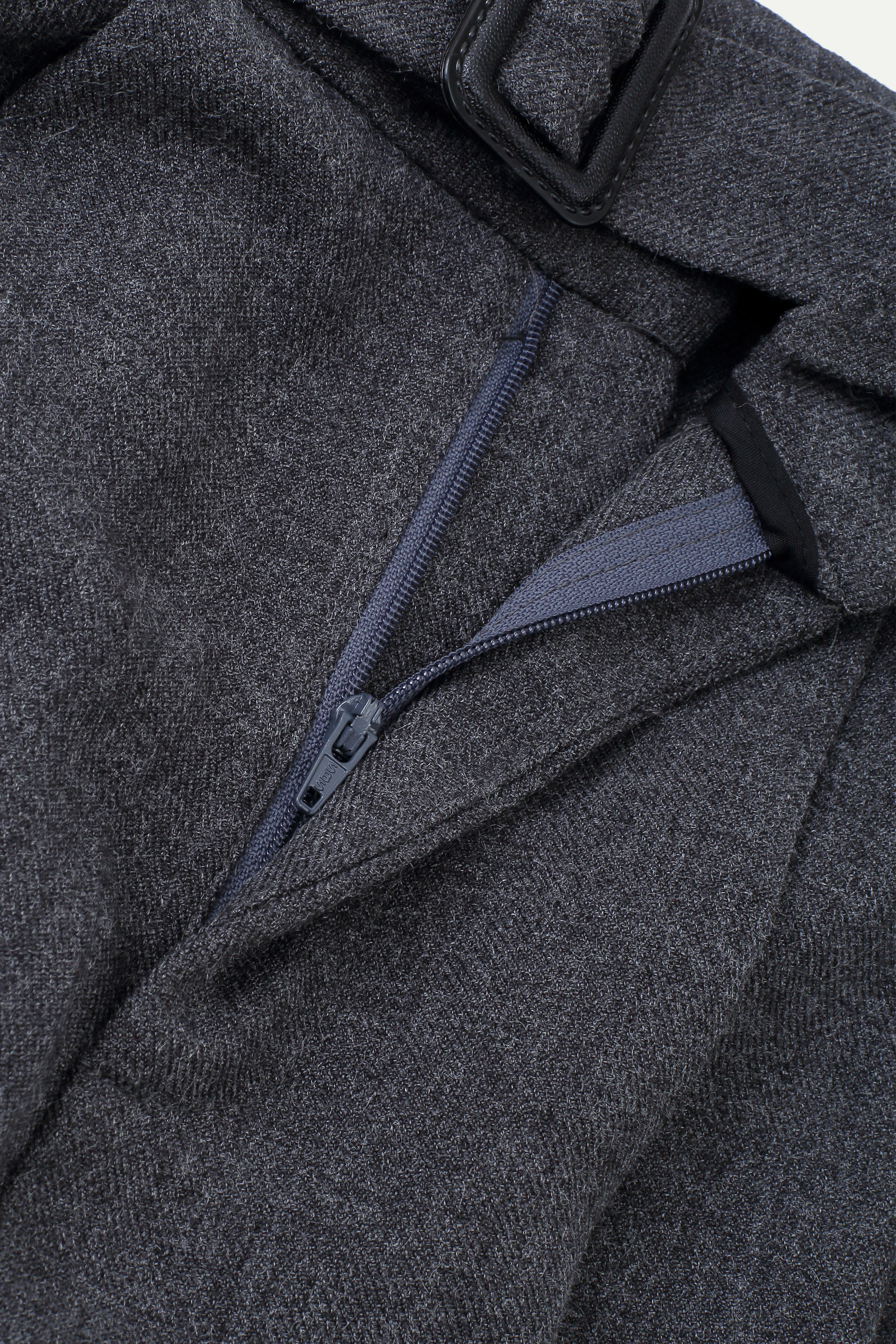 Wide-Leg Belted Pants