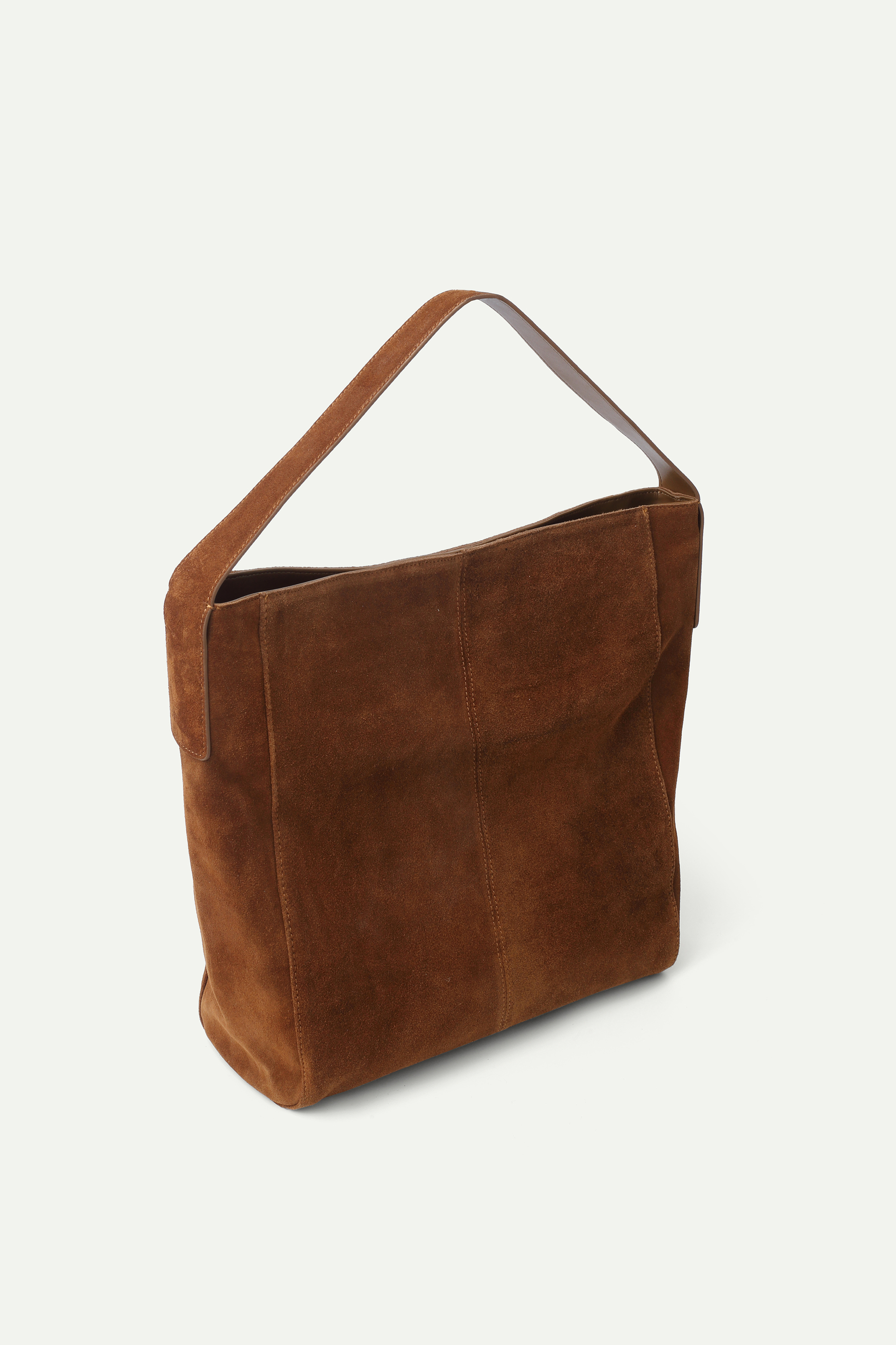 Suede Shoulder Bag