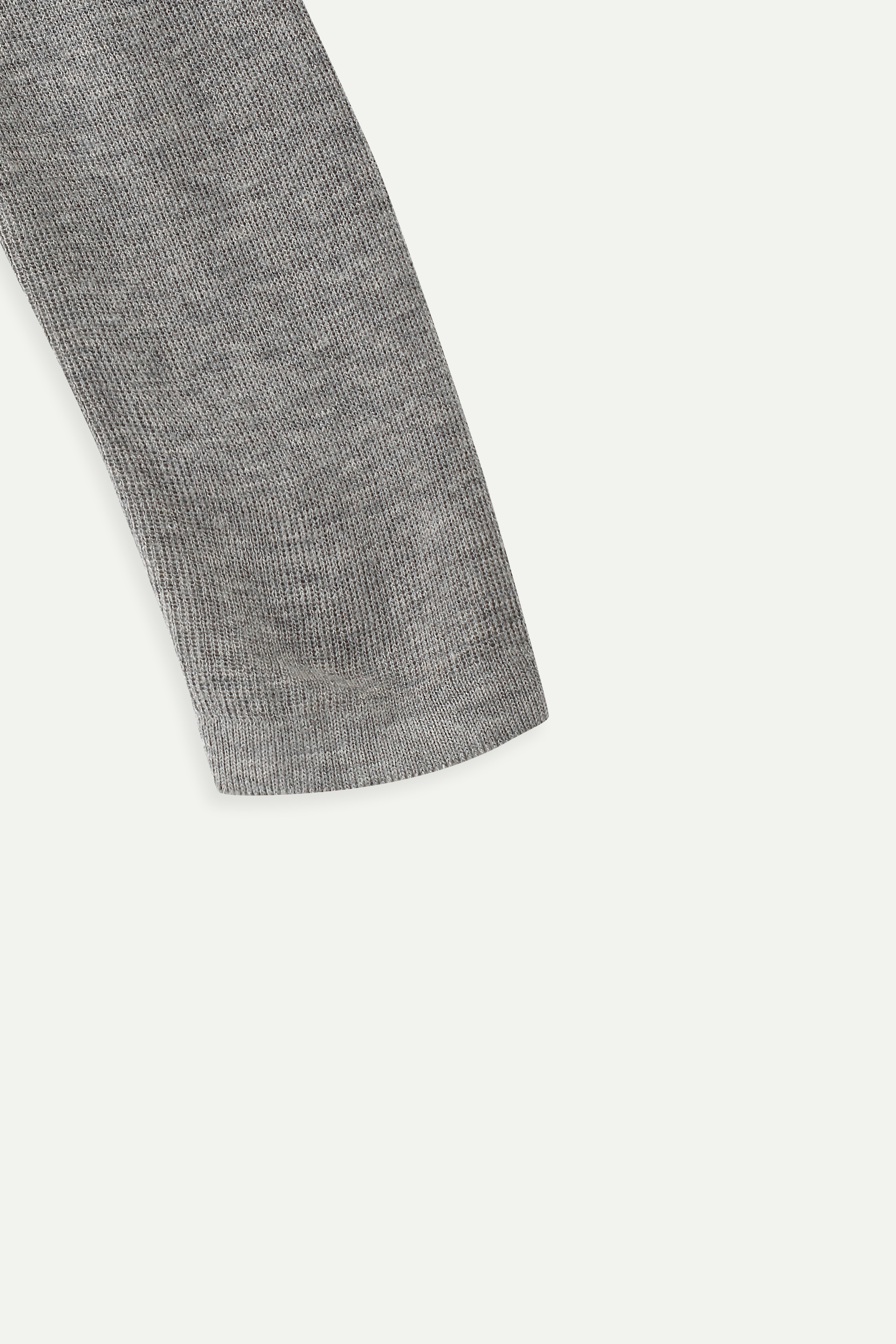 Buttoned Knit Polo Top