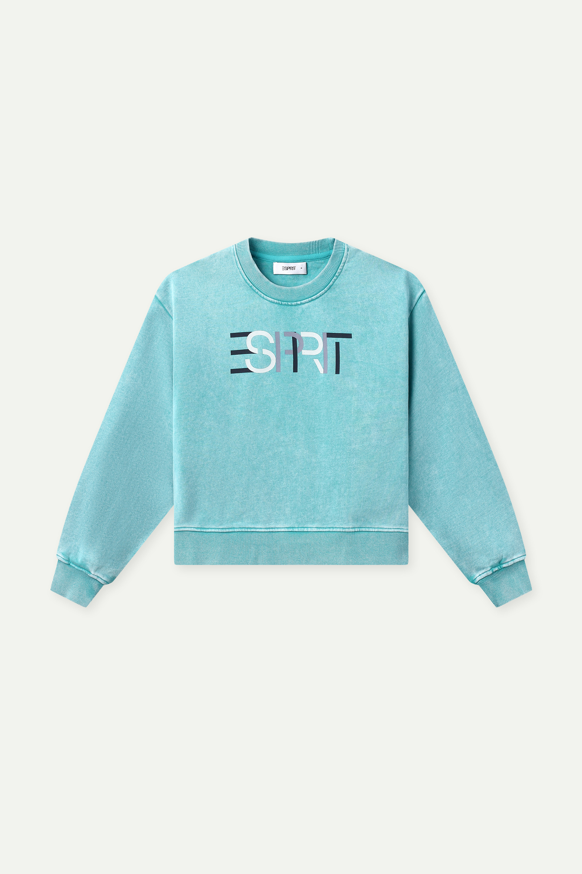 Cropped Esprit Logo Sweater