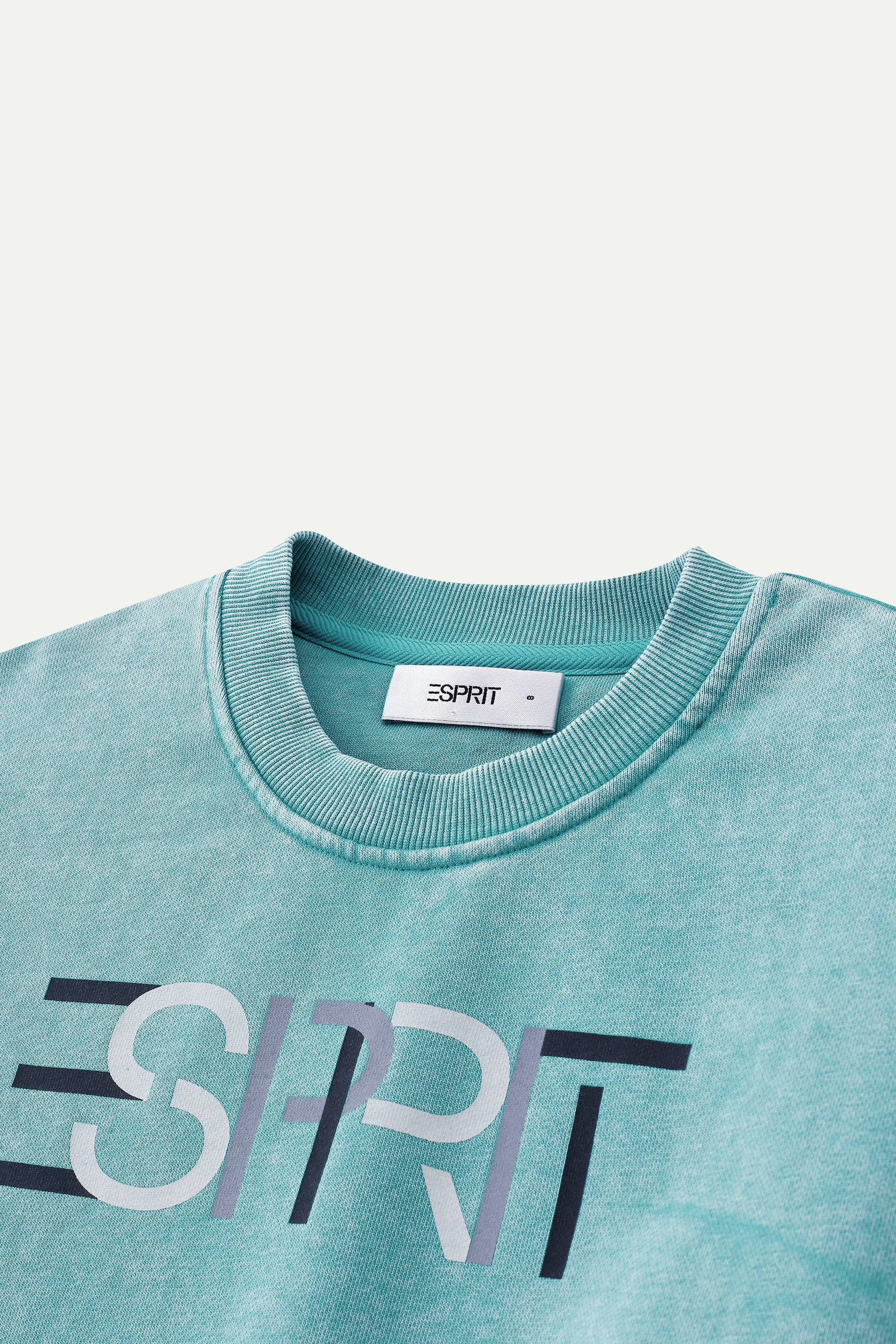 Cropped Esprit Logo Sweater