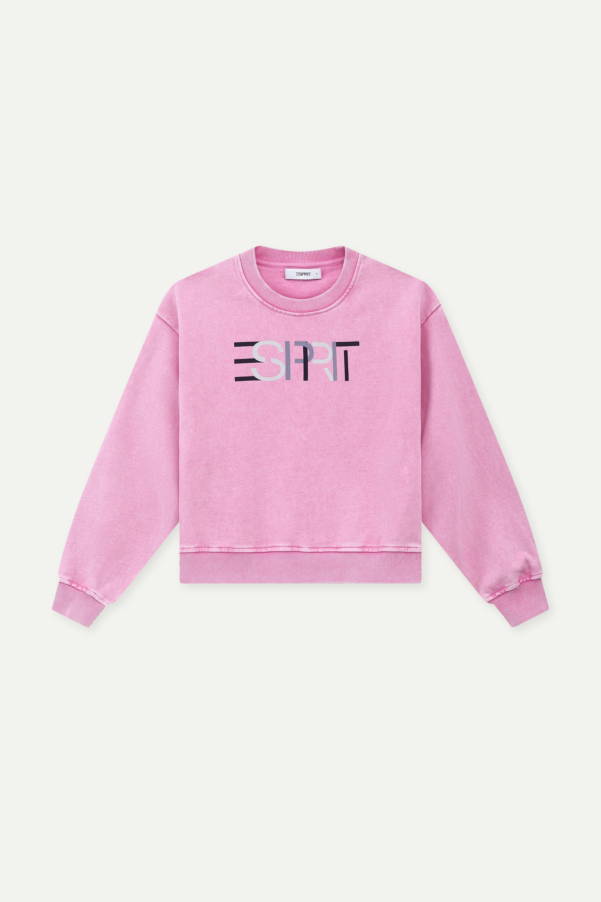 Cropped Esprit Logo Sweater