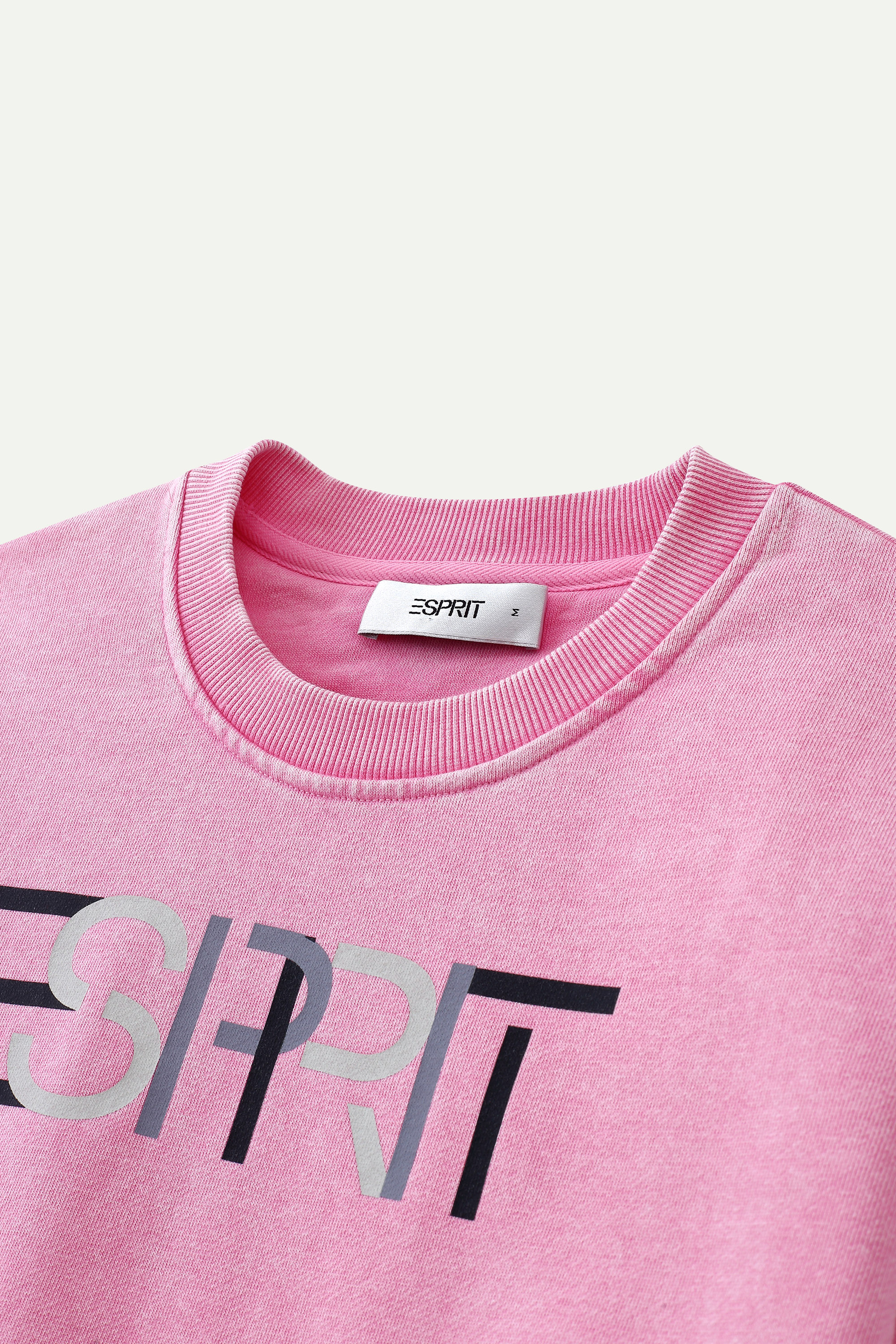 Cropped Esprit Logo Sweater
