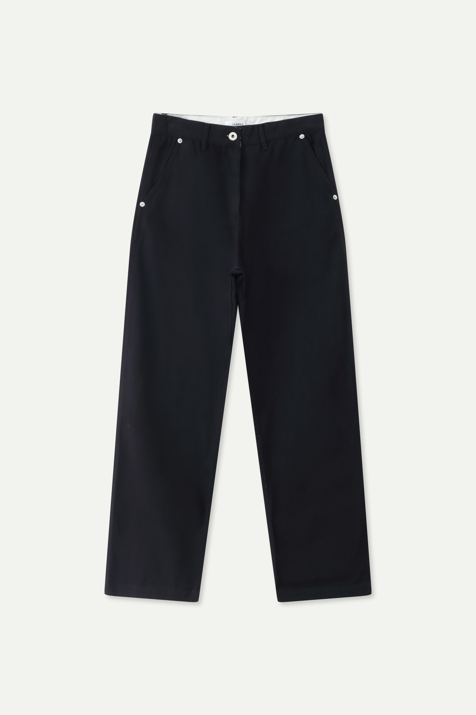 Straight-Leg Tailored Pants